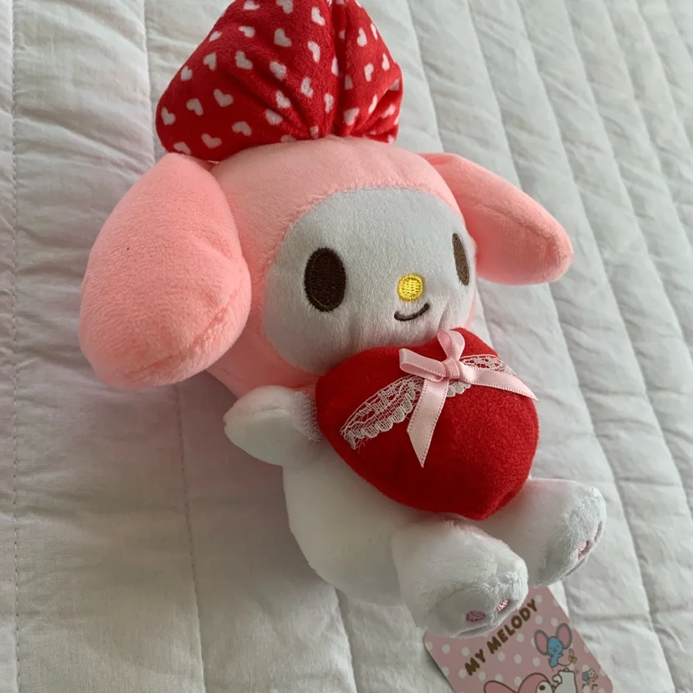 My Melody Sakura Heart Plush - Picture 4 of 10